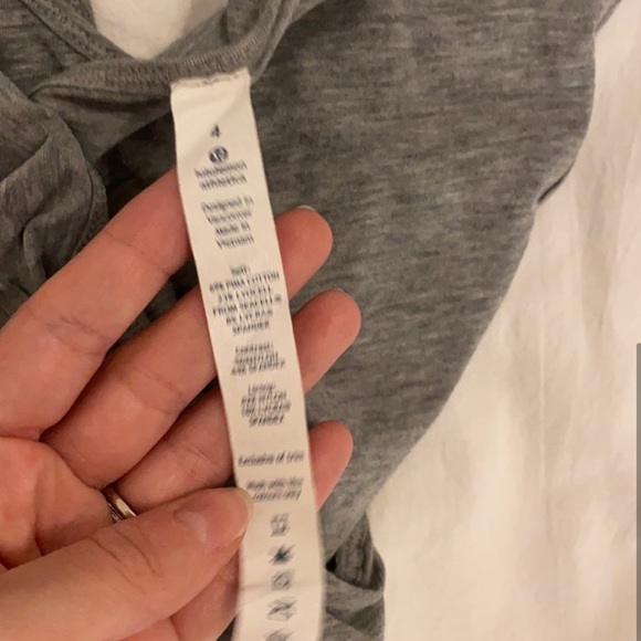 Lululemon tank with built in bra - Picture 4 of 5
